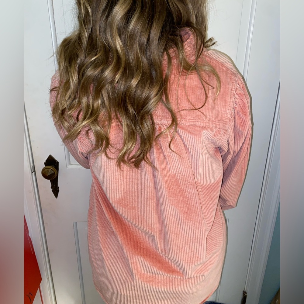 Pink button up - Picture 2 of 2